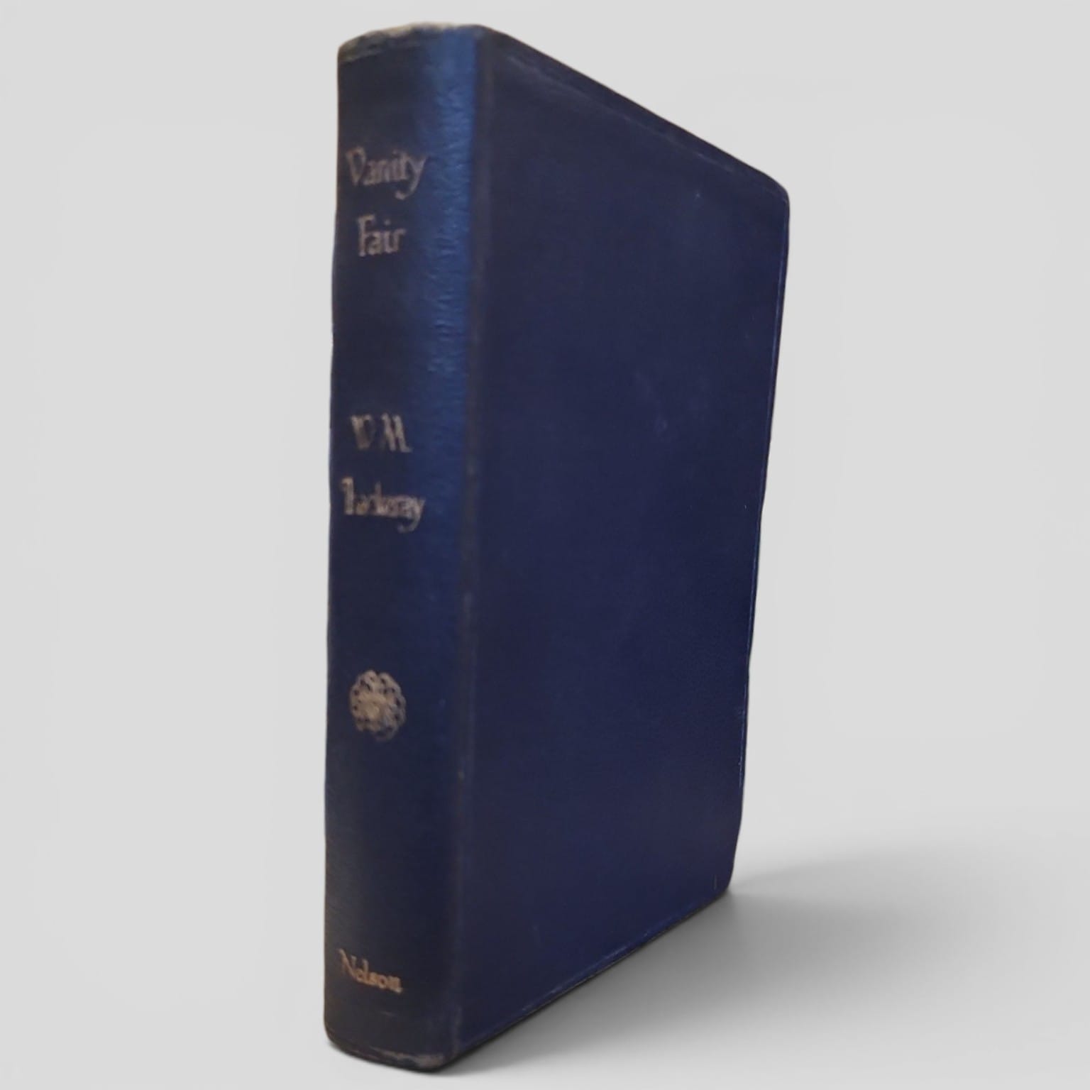 Vanity Fair by W M Thackeray Thomas Nelson blue cloth book