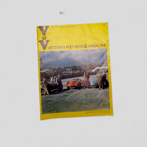Veteran and Vintage Magazine June 1974 (Volume 18, Number 10) - Books Worth Keeping