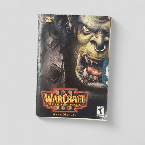 Warcraft III: Reign of Chaos Game Manual - Books Worth Keeping