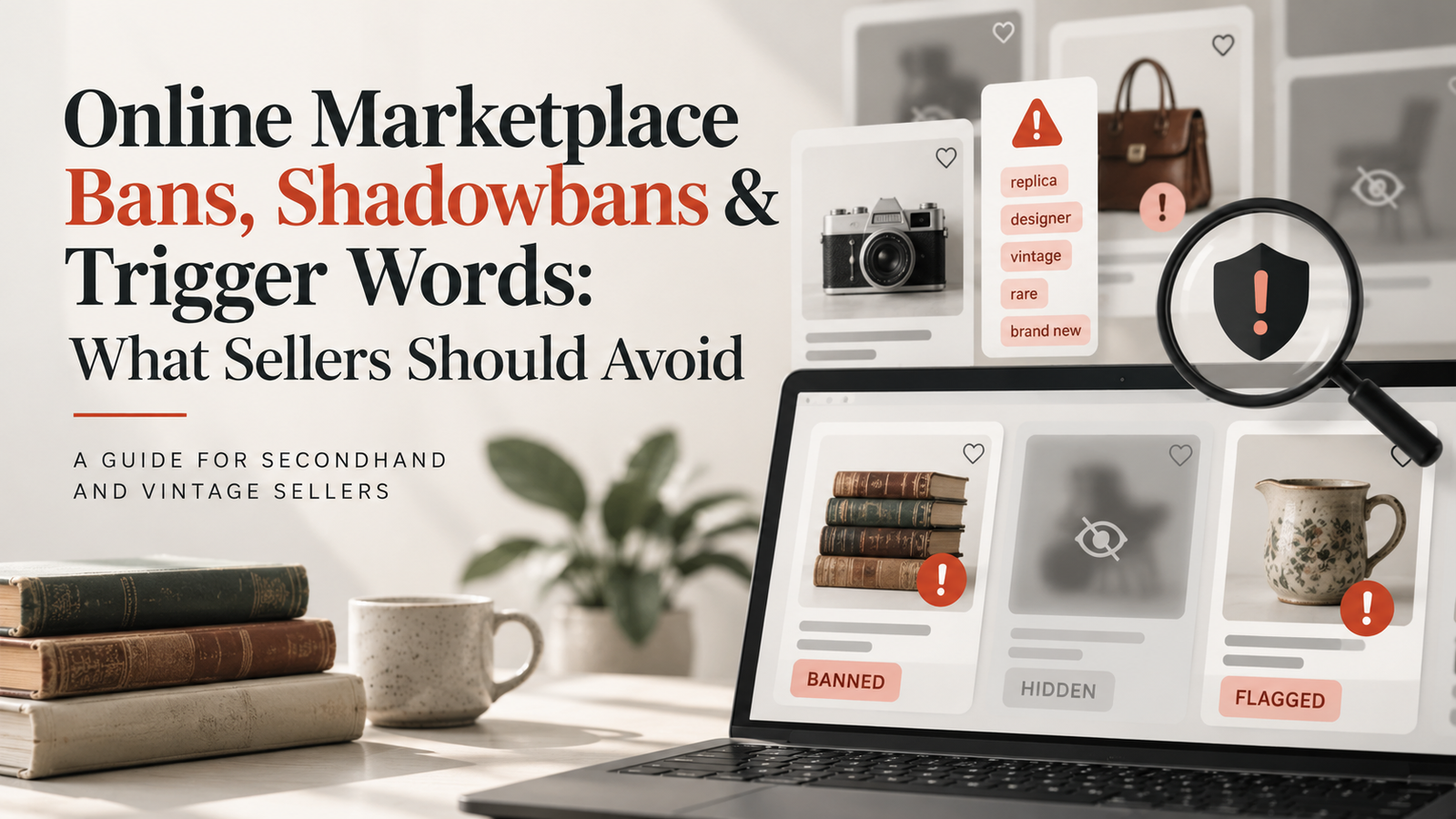 Online Marketplace Bans, Shadowbans & Trigger Words: What Sellers Should Avoid