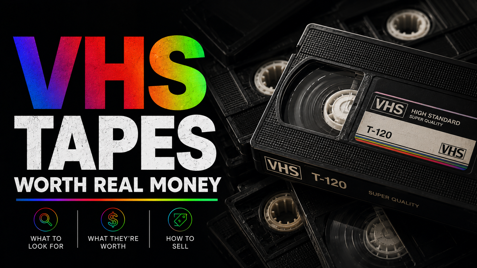 VHS Tapes Worth Real Money: What's Actually Valuable