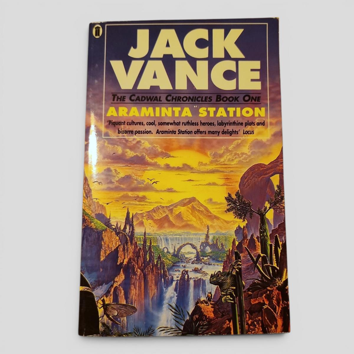 Araminta Station by Jack Vance - book cover