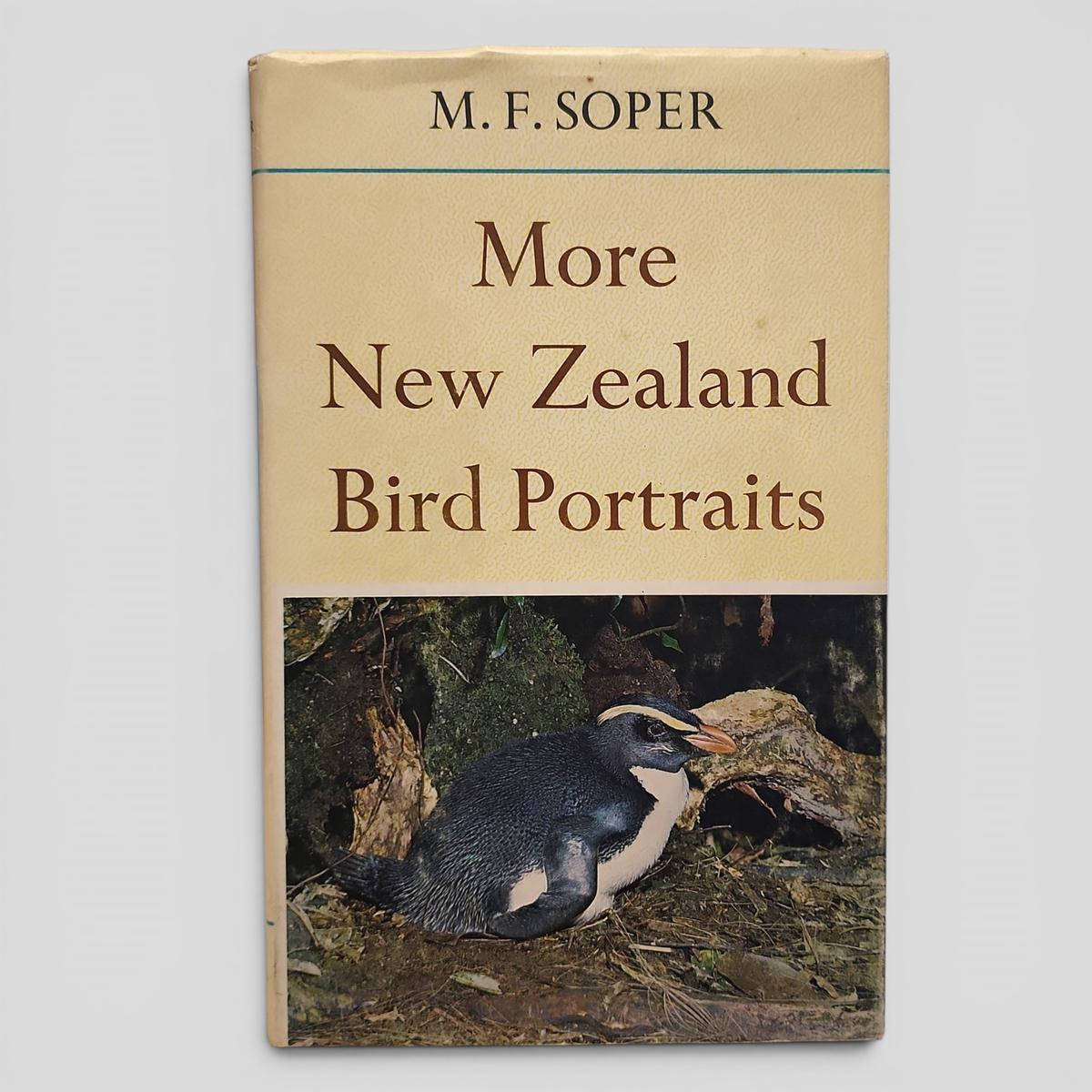 More New Zealand Bird Portraits by M. F. SOPER - book cover