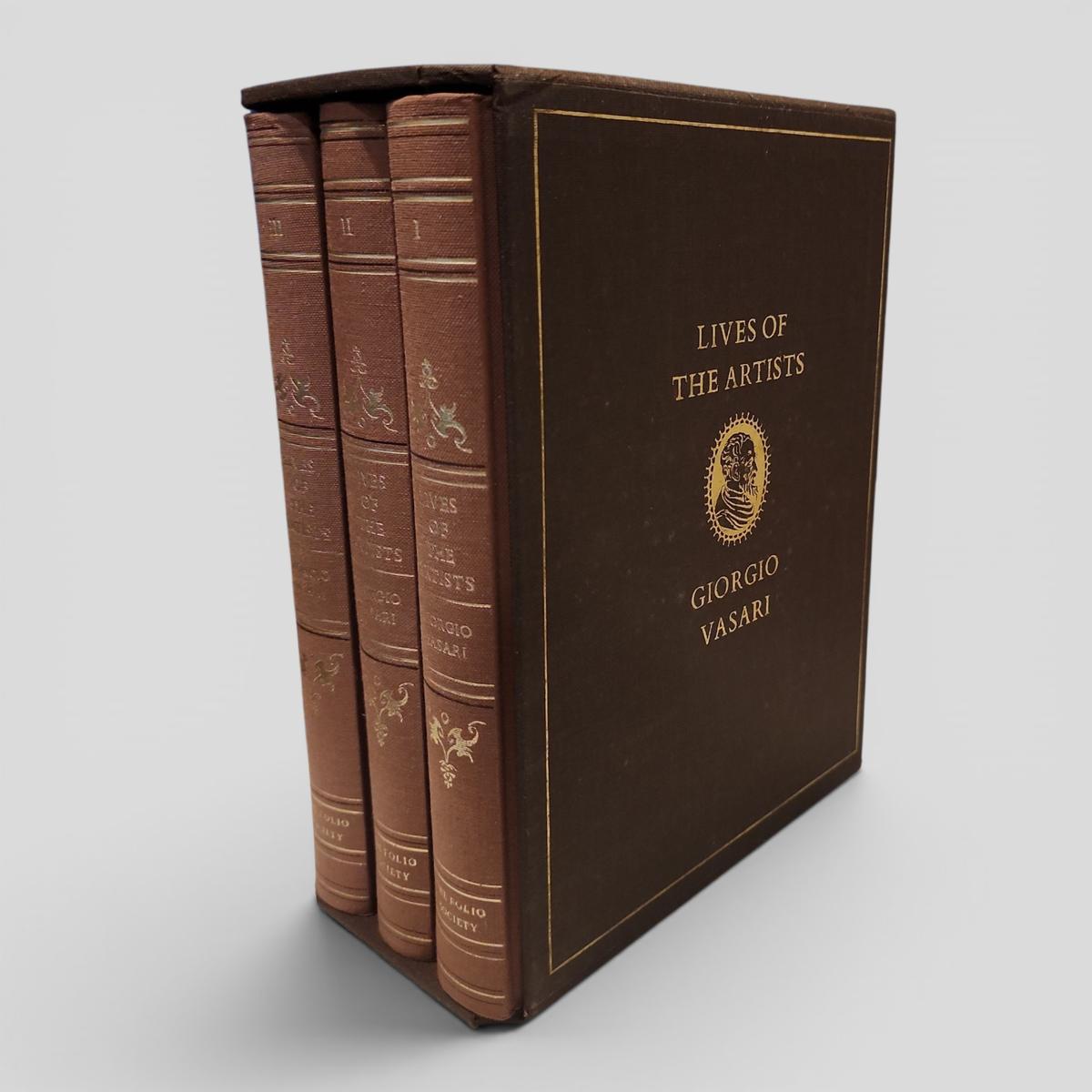 Lives of the Artists by Giorgio Vasari - book cover