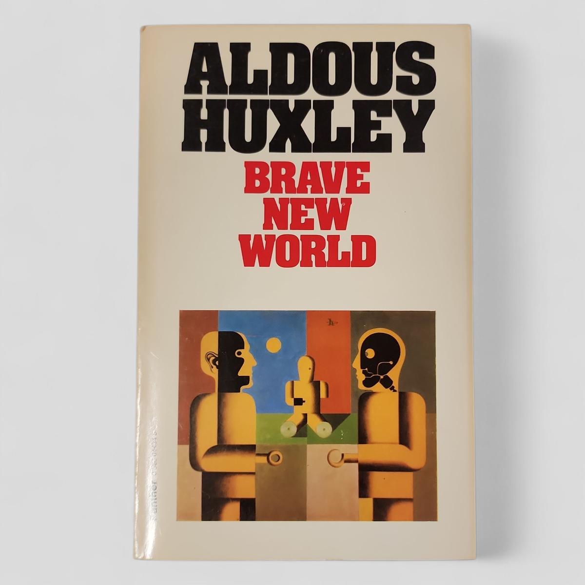 Brave New World by Aldous Huxley - book cover