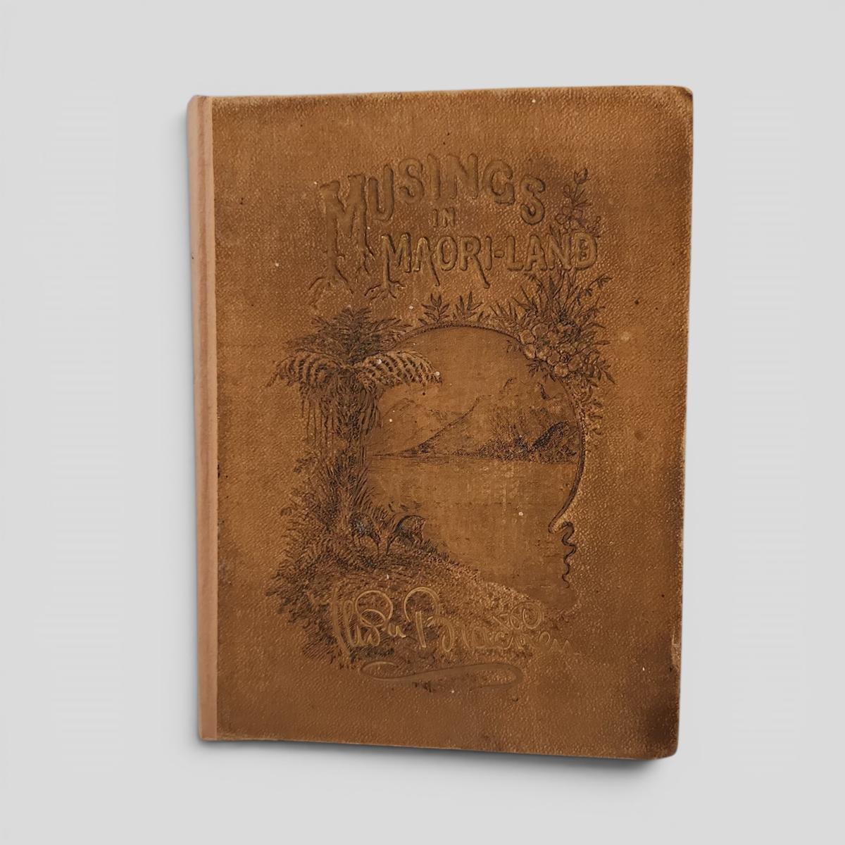 Musings in Maori-Land by Thomas Bracken - book cover