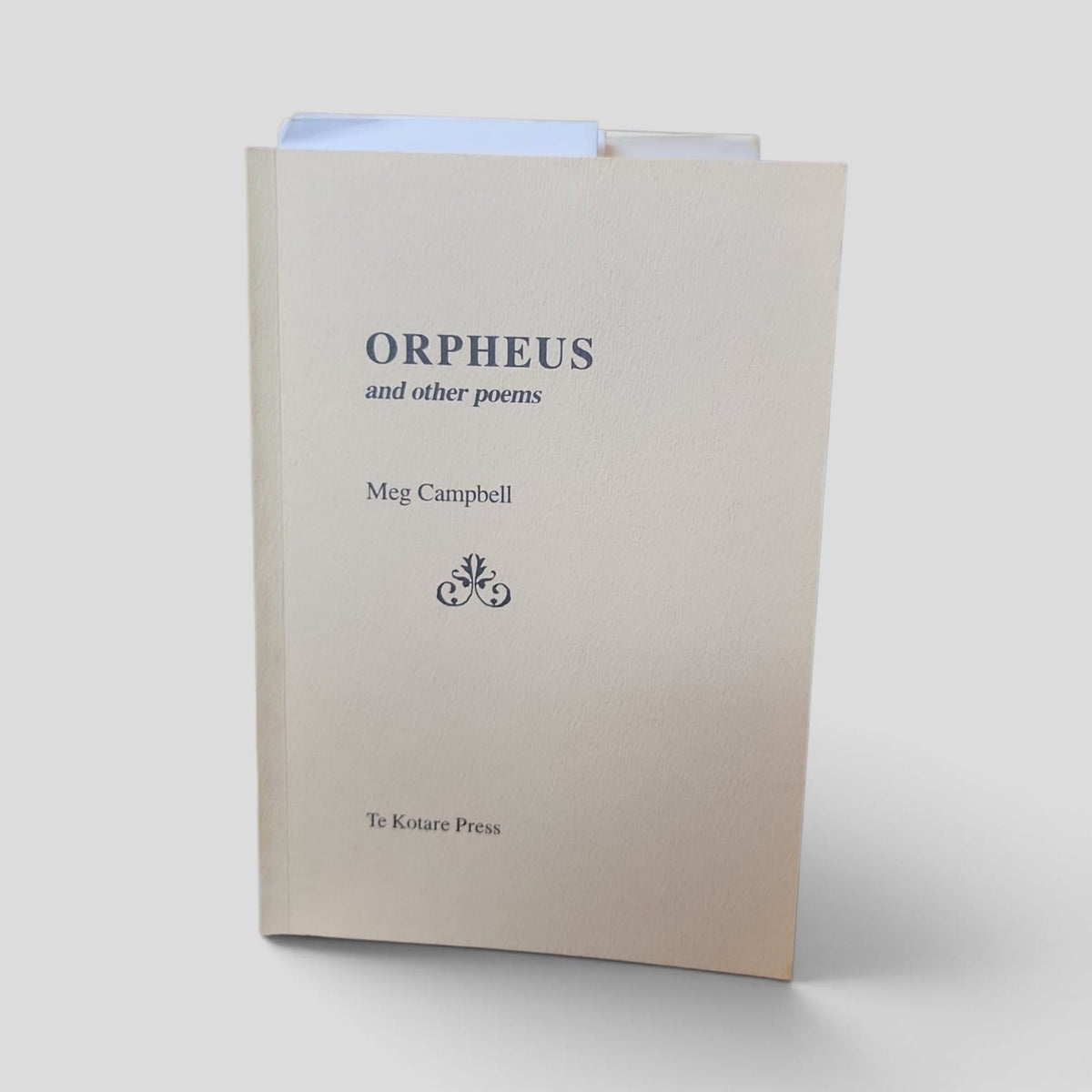 Orpheus and Other Poems by Meg Campbell front cover