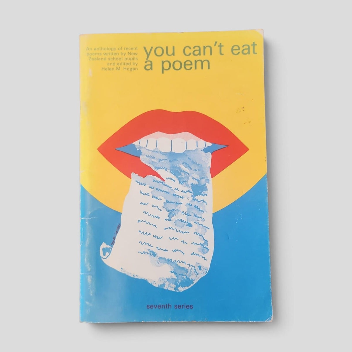 You Can't Eat a Poem by Helen M. Hogan front cover