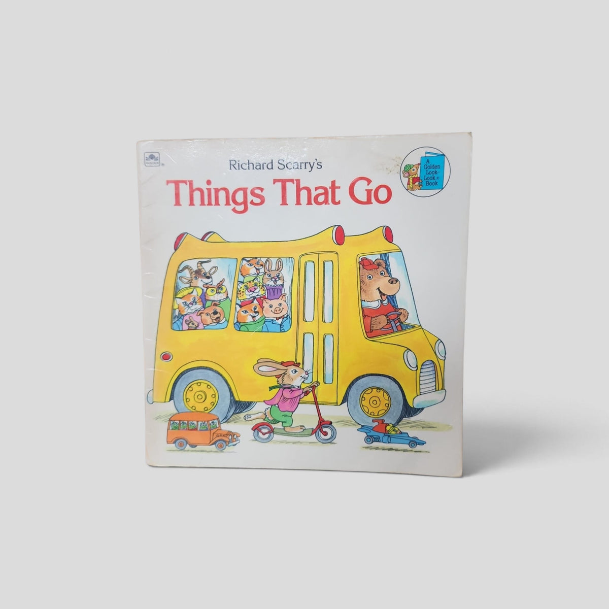 Things That Go by Richard Scarry — front cover
