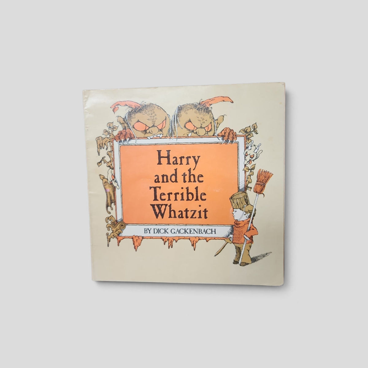 Harry and the Terrible Whatzit by Dick Gackenbach — front cover