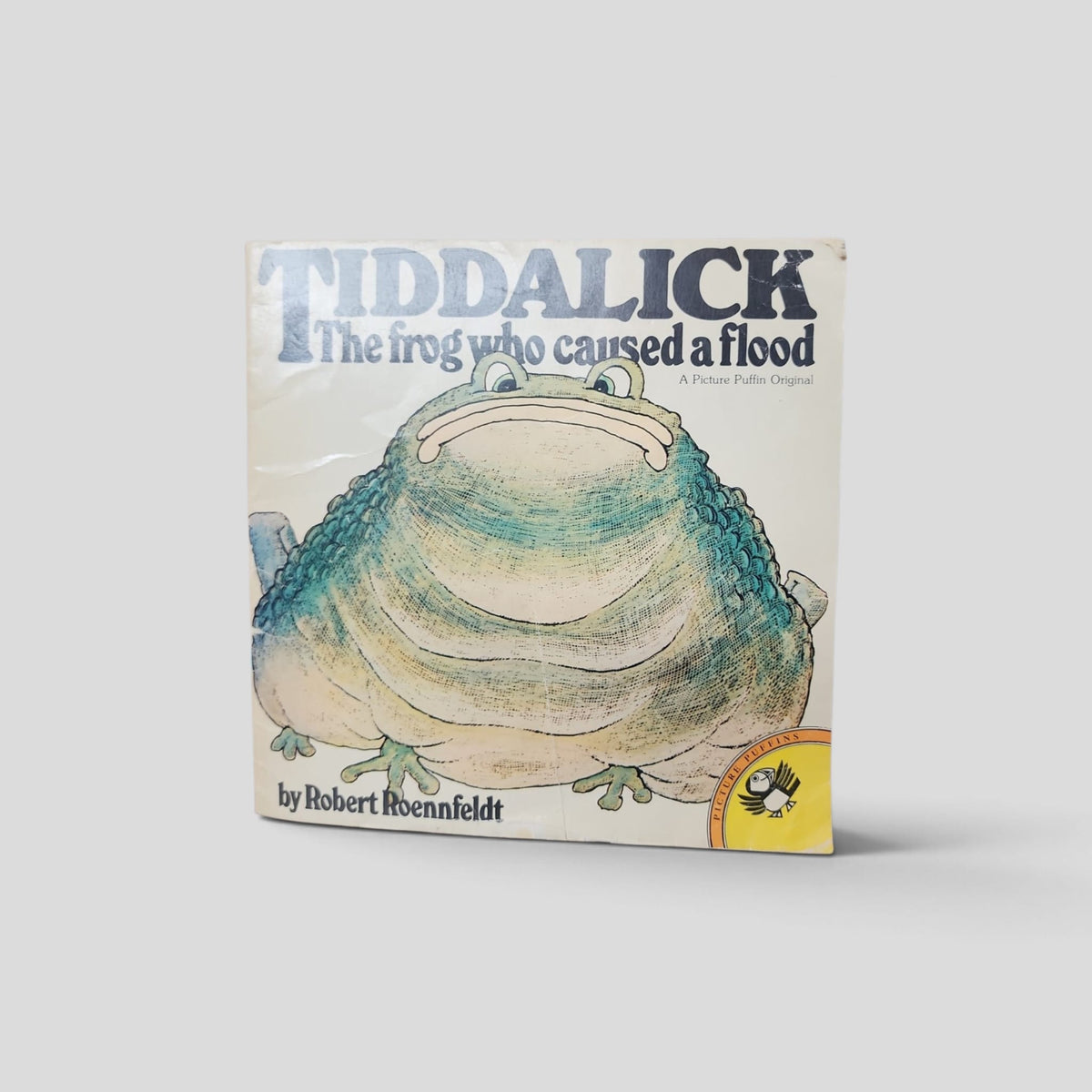 Tiddalick: The Frog Who Caused a Flood by Robert Roennfeldt — front cover