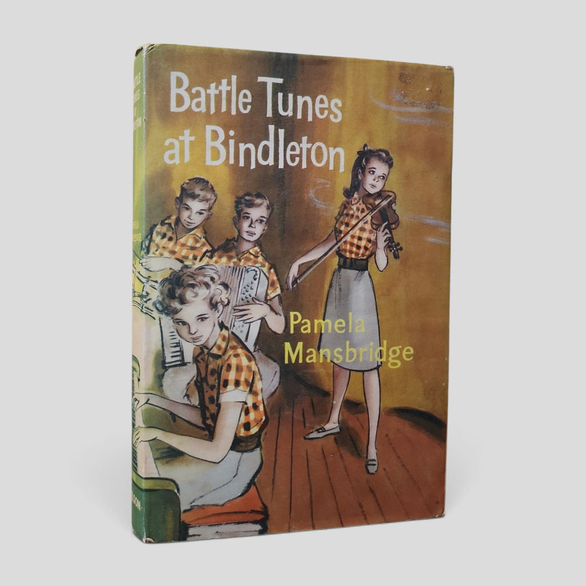 Battle Tunes at Bindleton by Pamela Mansbridge — front cover