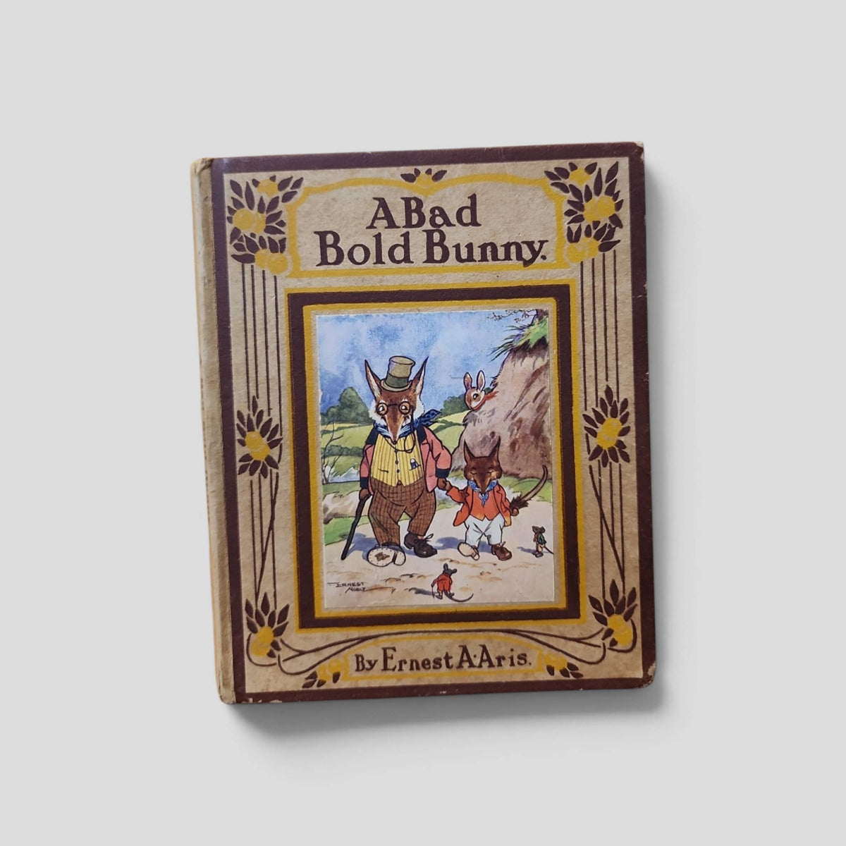 A Bad Bold Bunny by Ernest A. Aris — front cover