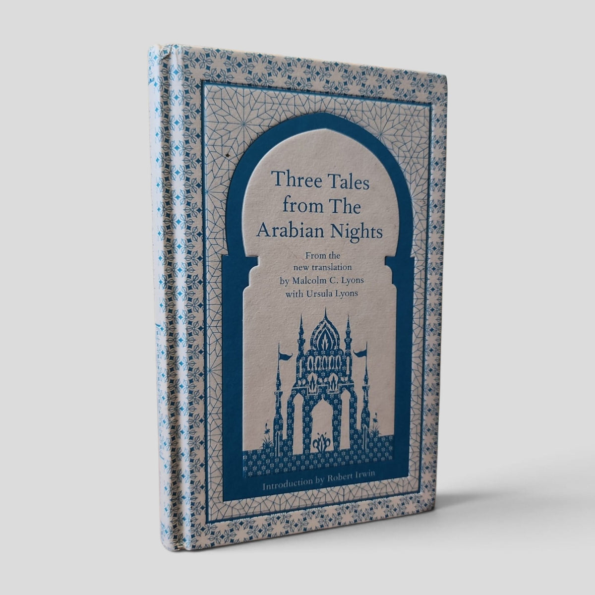 Three Tales from The Arabian Nights by Malcolm C. Lyons and Ursula Lyons – front cover