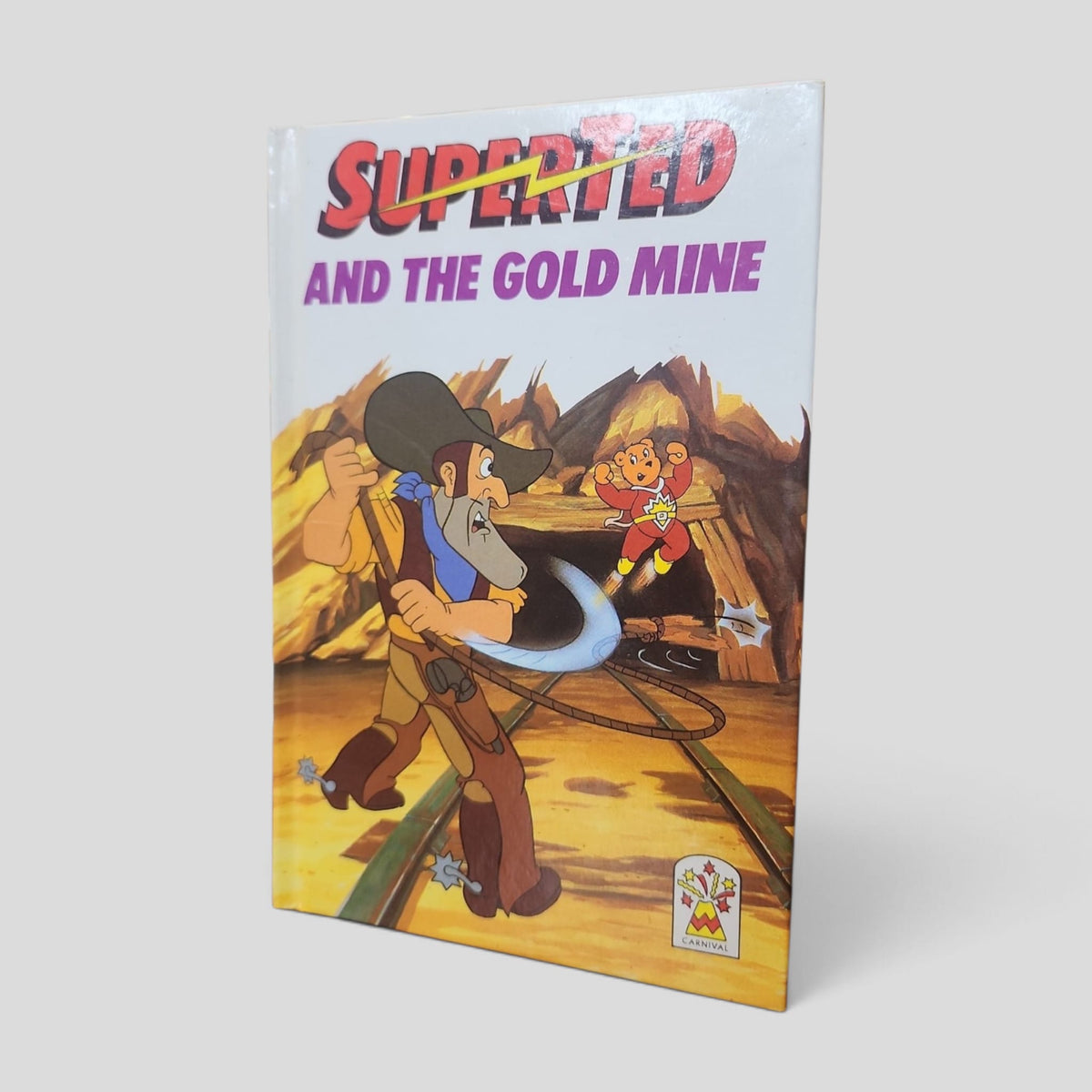 SuperTed and the Gold Mine by Mike Young — front cover