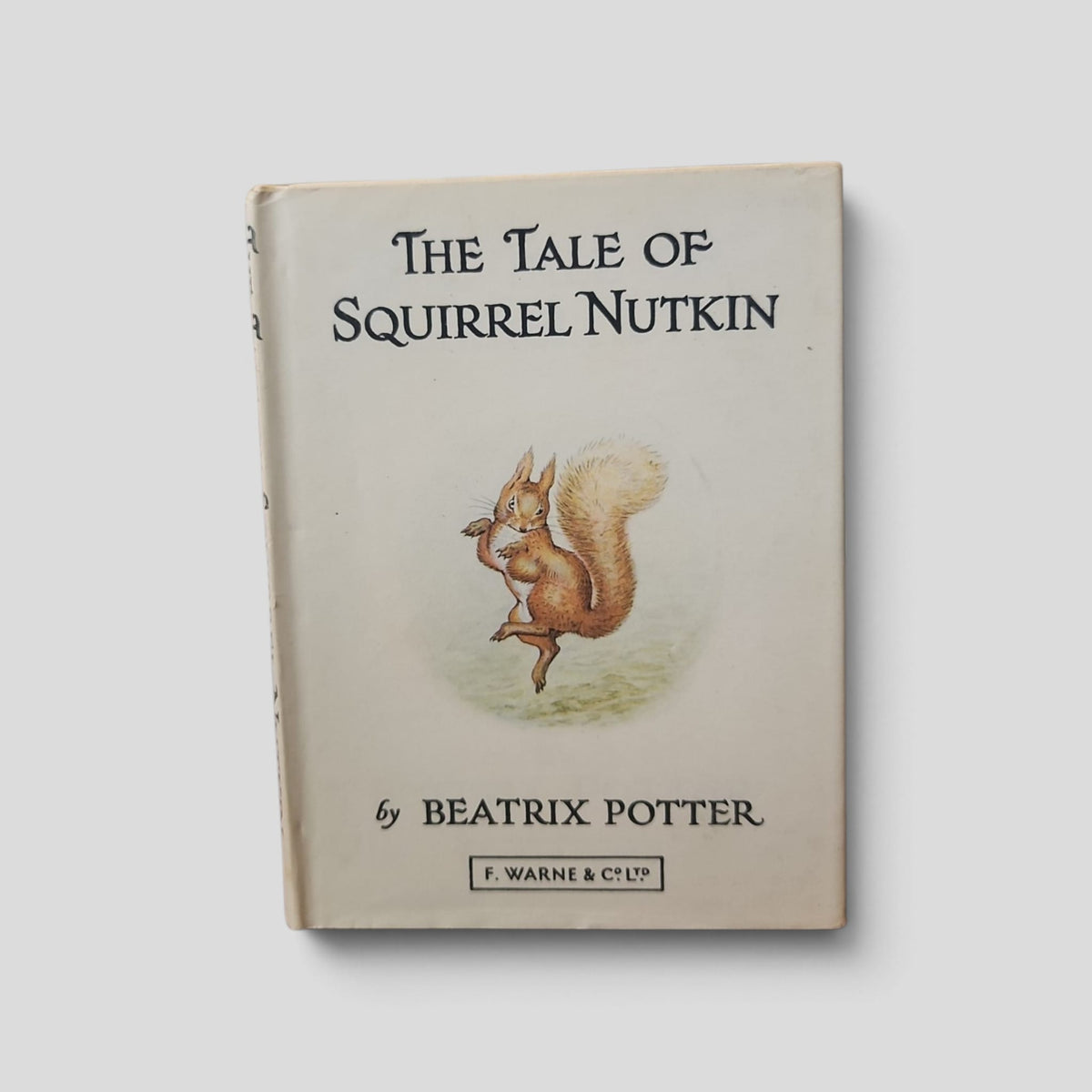 The Tale of Squirrel Nutkin by Beatrix Potter — front cover