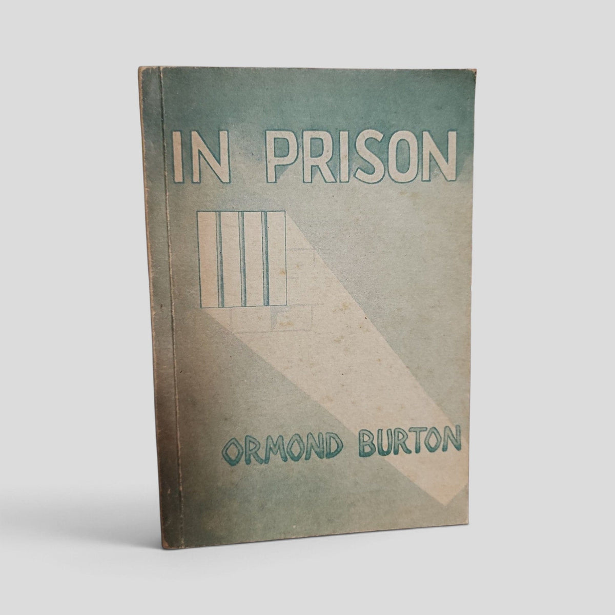 In Prison by Ormond Burton cover