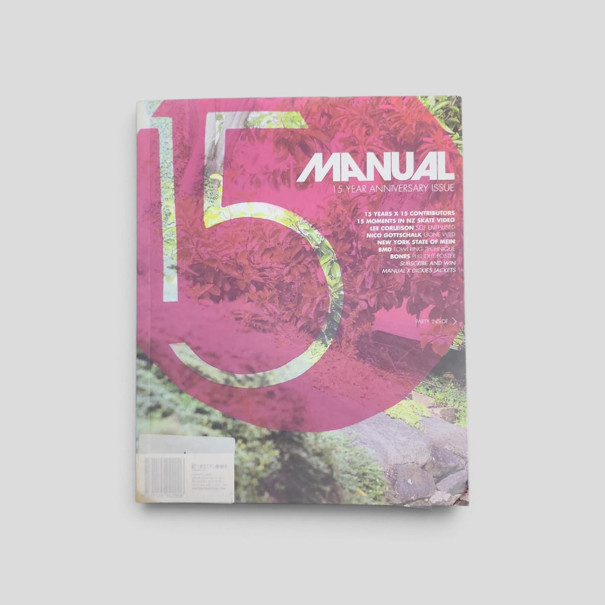 Manual Magazine 15 Year Anniversary Issue front cover
