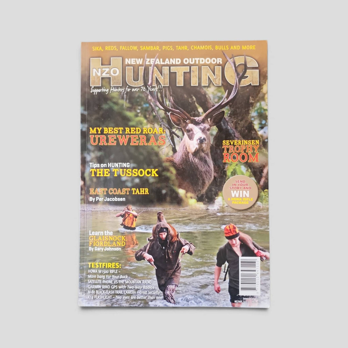 NZ Outdoor Hunting Magazine – June/July 2012 front cover