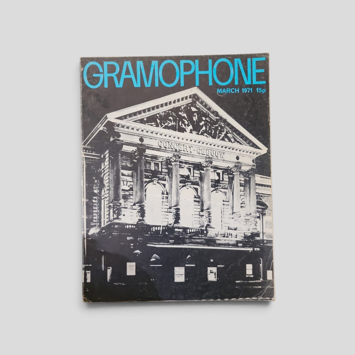 Gramophone Magazine March 1971 front cover