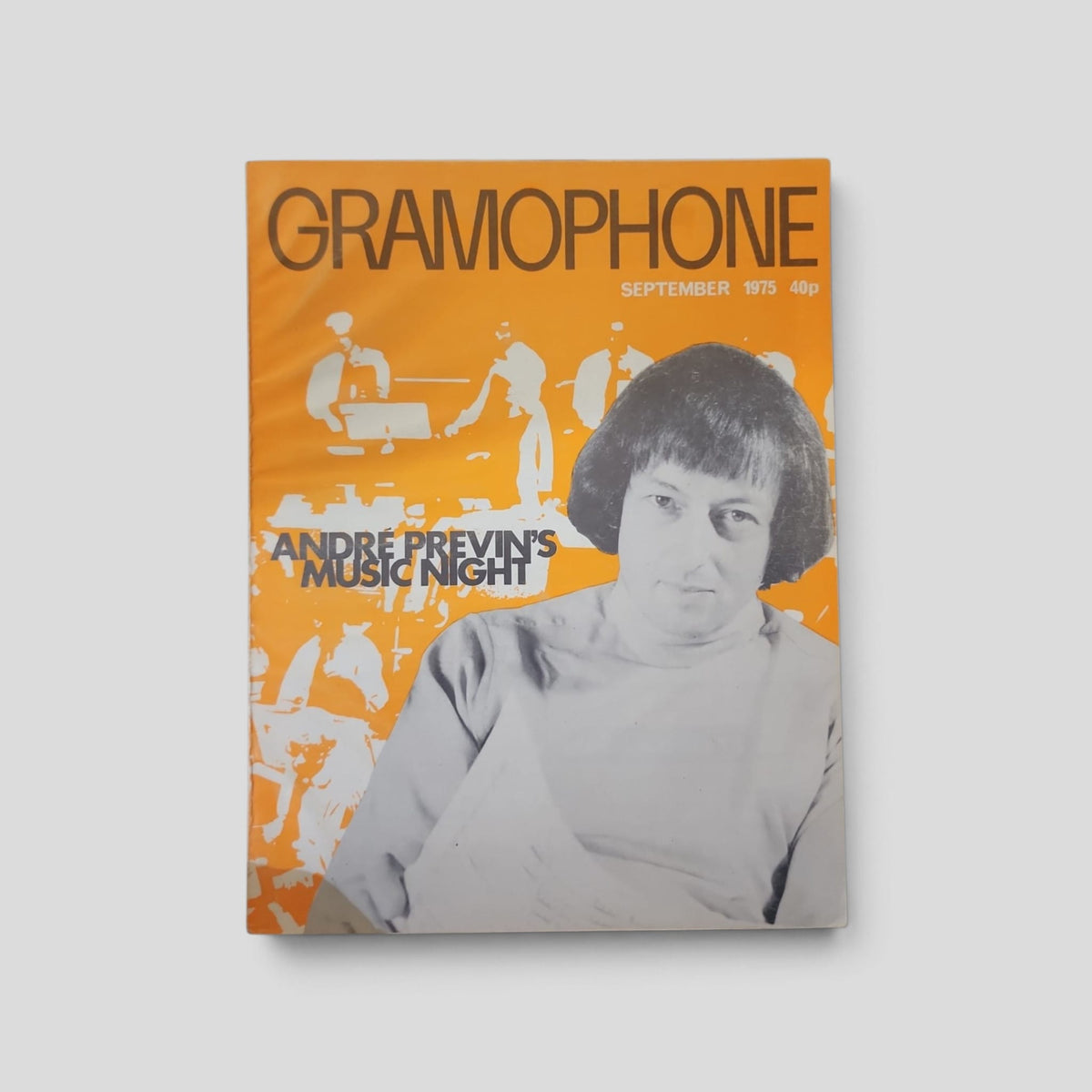 Gramophone Magazine September 1975 front cover