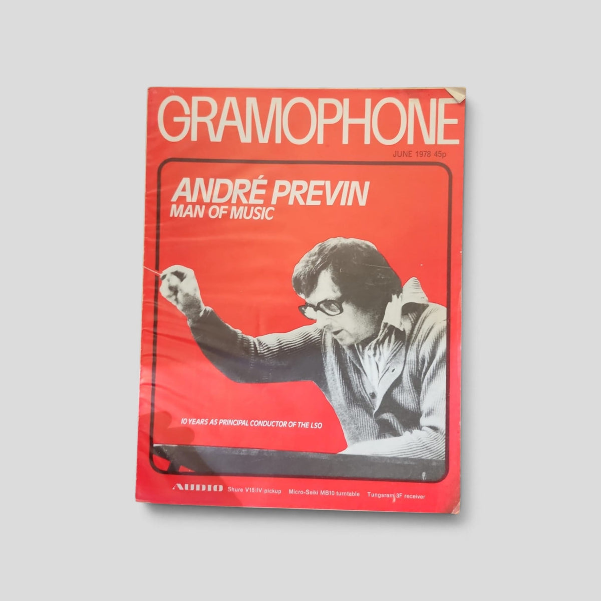 Gramophone Magazine June 1978 front cover