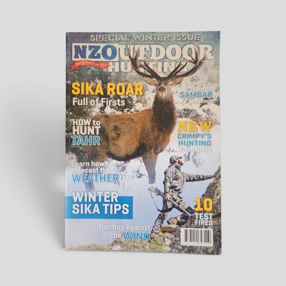 NZ Outdoor Hunting Magazine – June/July 2014 front cover