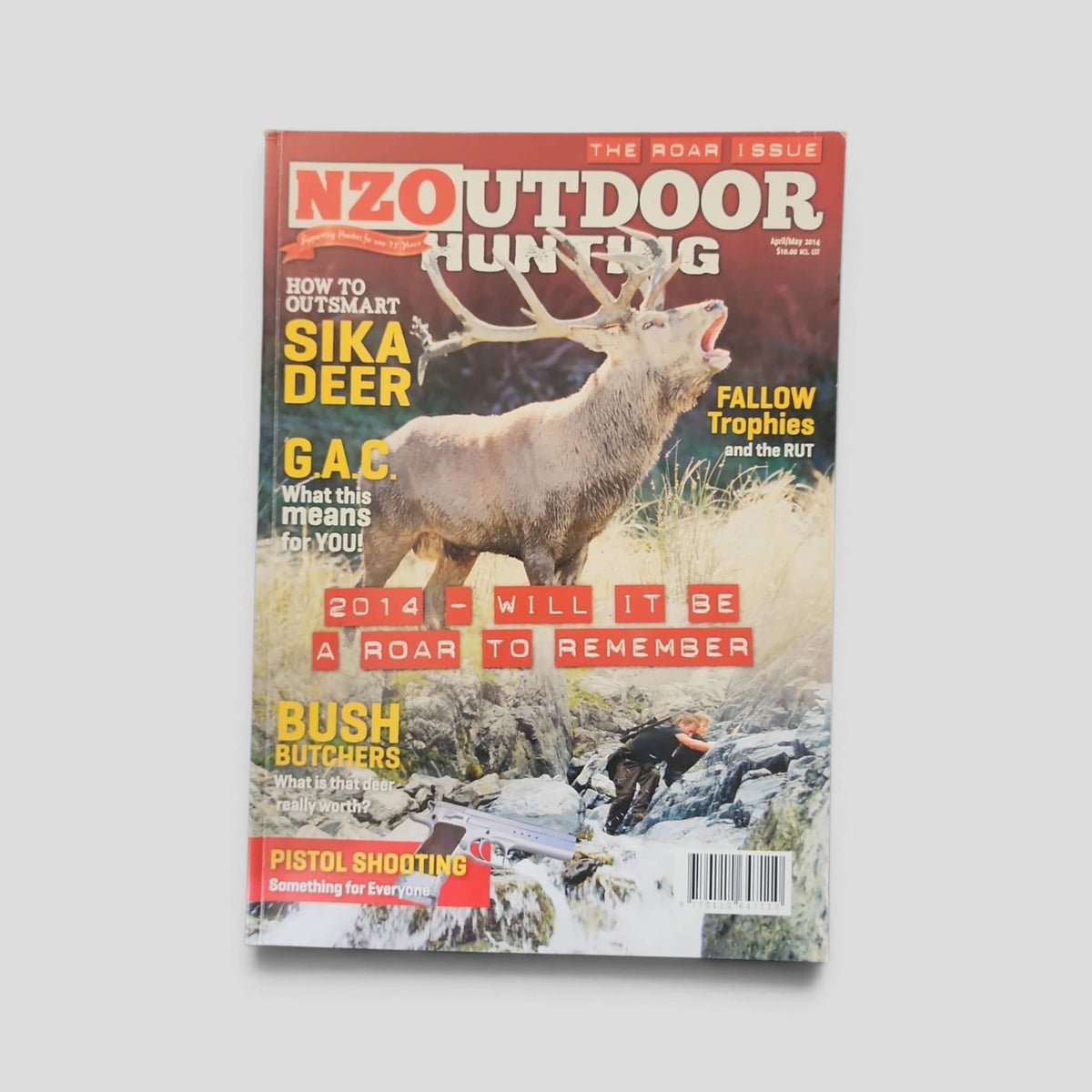 NZ Outdoor Hunting Magazine – April/May 2014 front cover