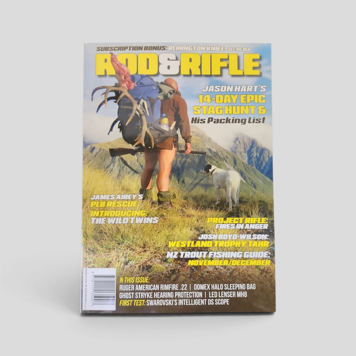 Rod &amp; Rifle Magazine – November/December 2018 front cover
