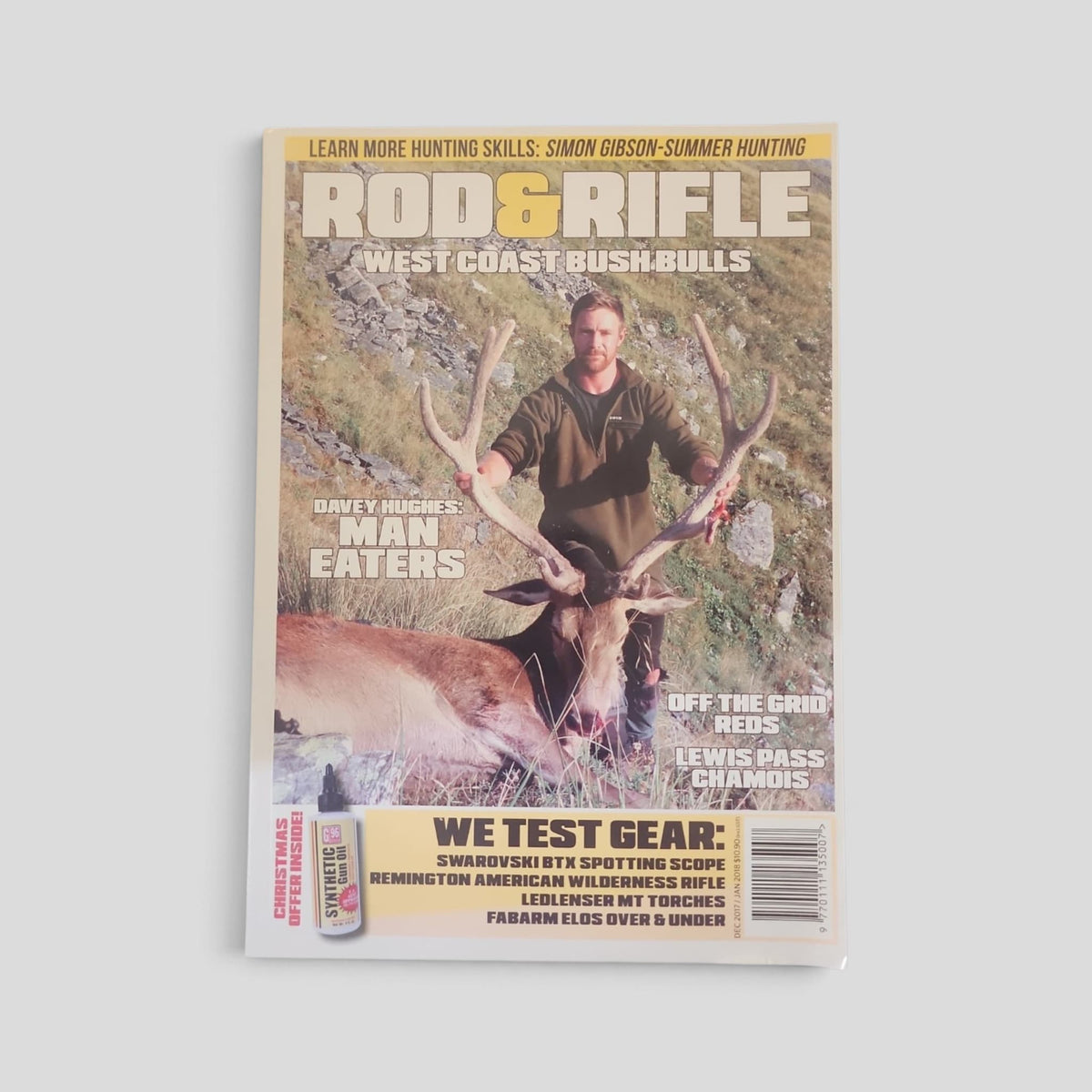 Rod &amp; Rifle Magazine – December 2017/January 2018 front cover