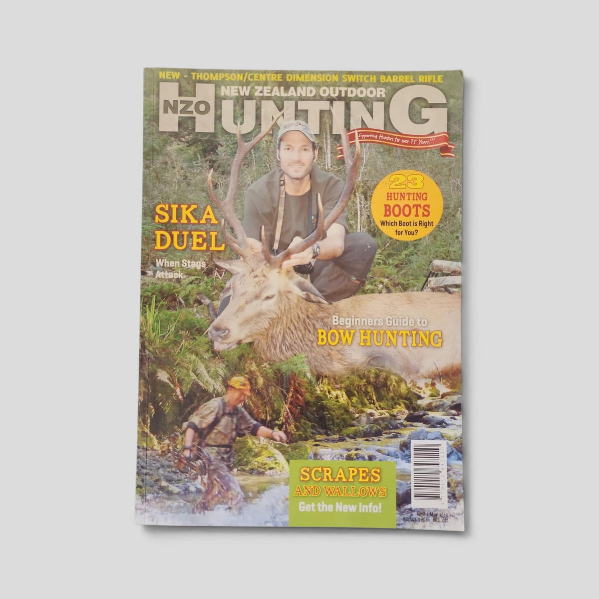 NZ Outdoor Hunting Magazine – April/May 2013 front cover