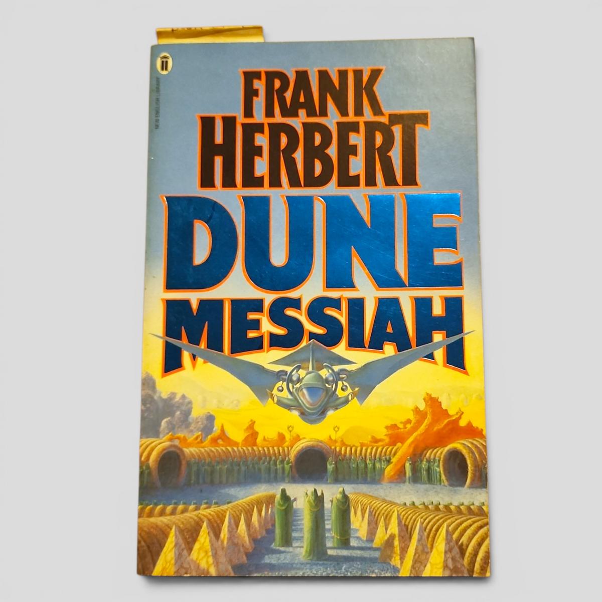 DUNE MESSIAH by Frank Herbert - book cover