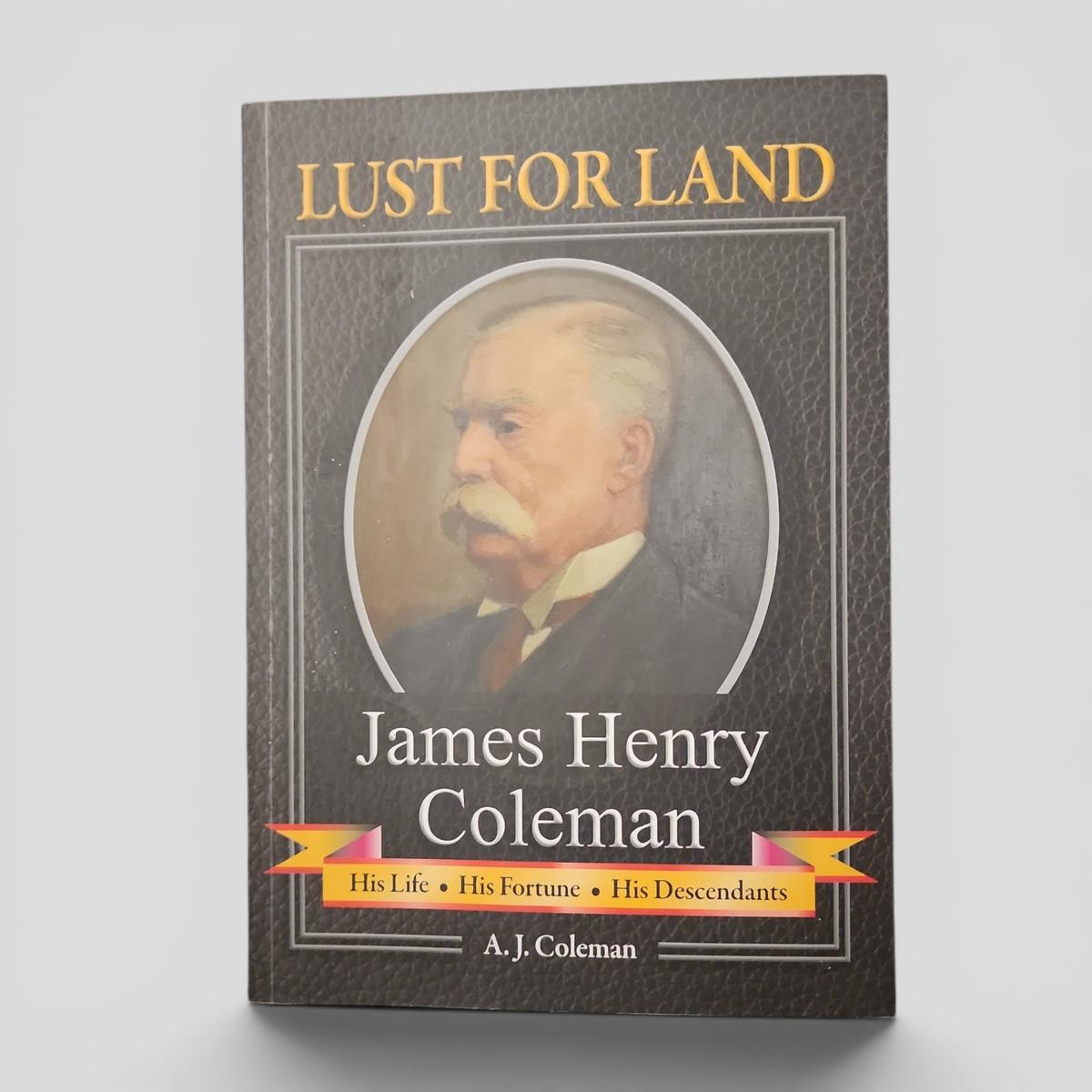 LUST FOR LAND by A. J. Coleman - book cover