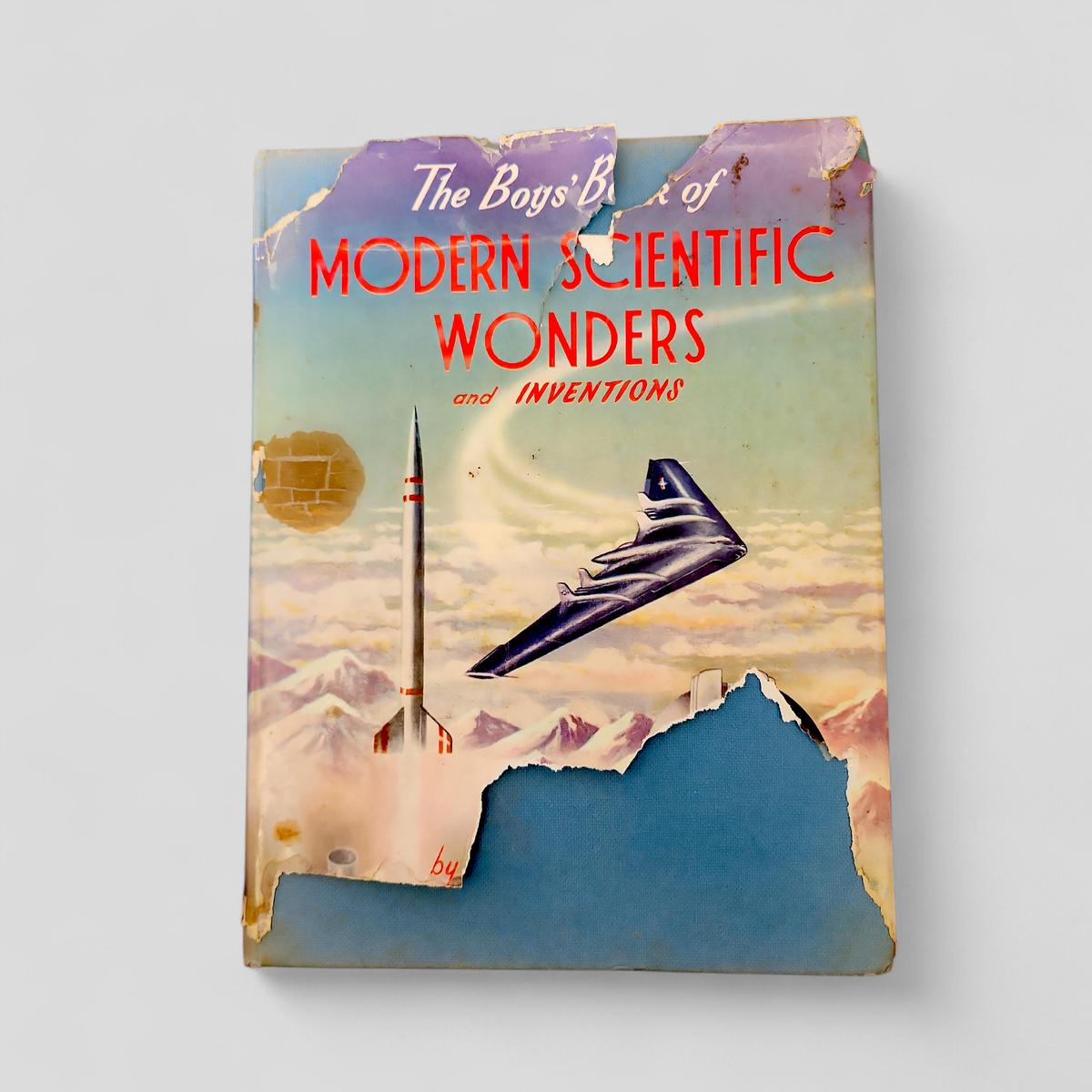 The Boys' Book of Modern Scientific Wonders and Inventions by Leonard Bertin - book cover