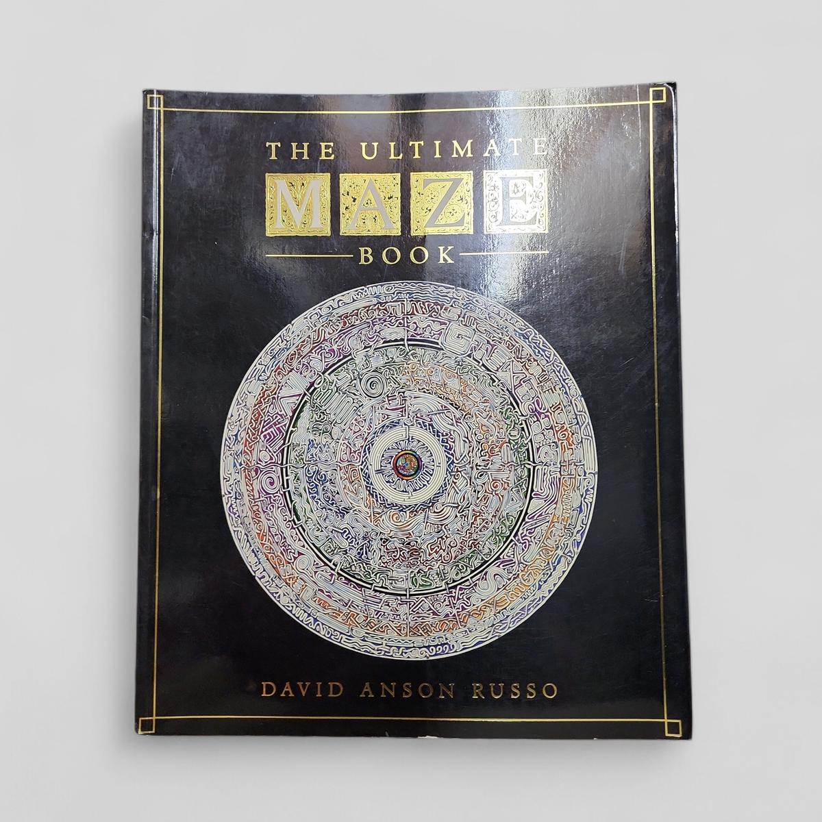 The Ultimate Maze Book by David Anson Russo - book cover
