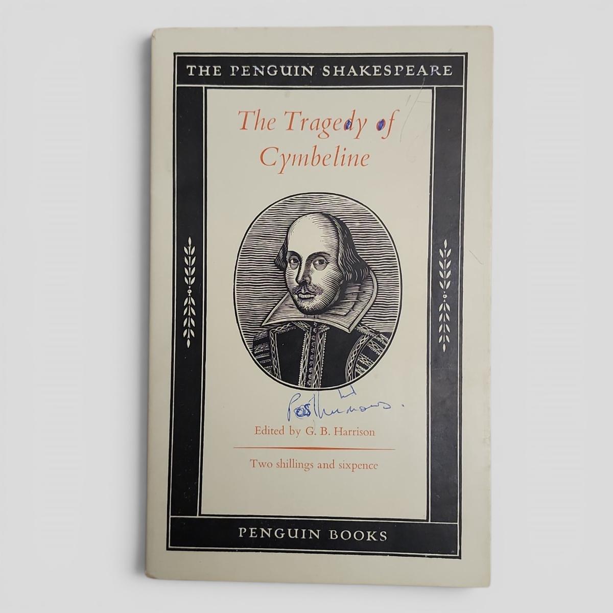 The Tragedy of Cymbeline by William Shakespeare - book cover