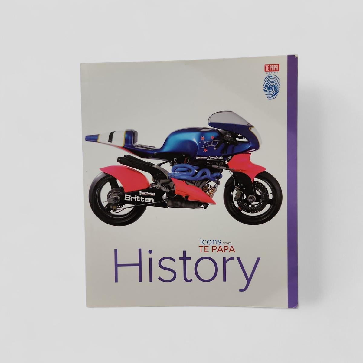 Icons from Te Papa: History - book cover