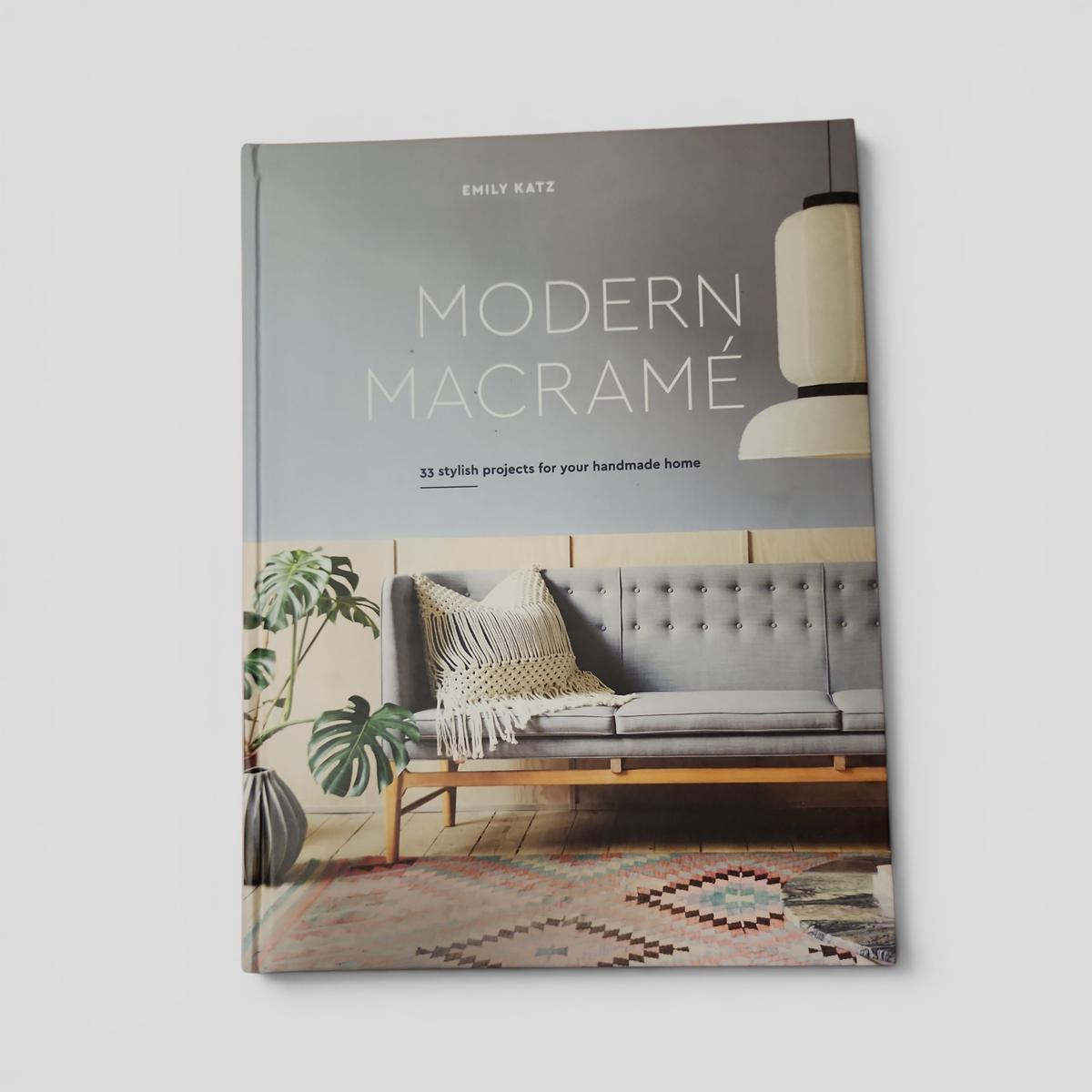 Modern Macramé by Emily Katz - book cover