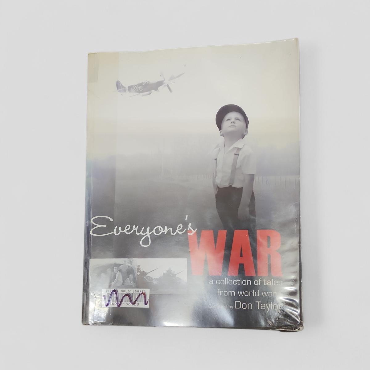Everyone's War by Don Taylor (ed.) - book cover