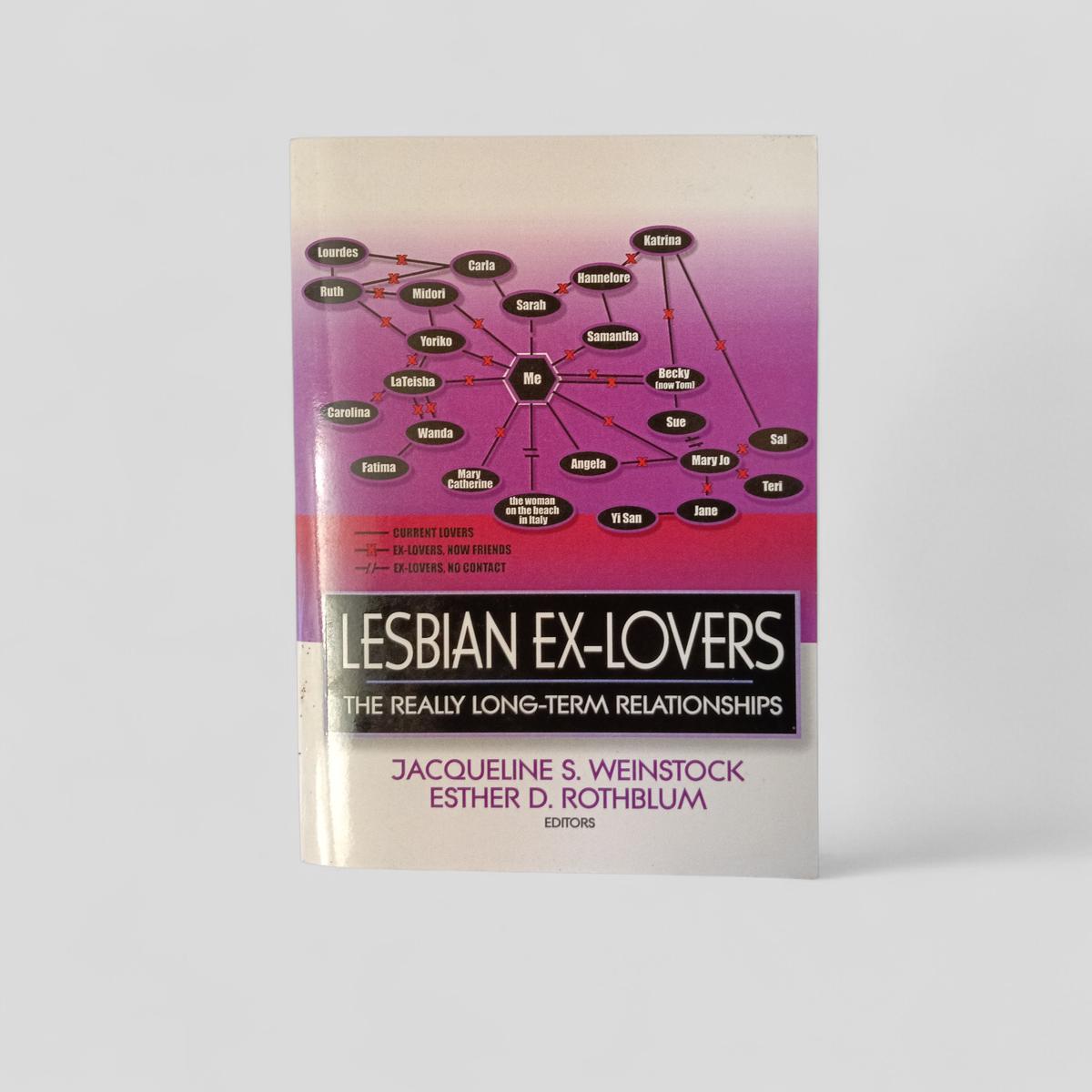 Lesbian Ex-Lovers: The Really Long-Term Relationships by Jacqueline S. Weinstock and Esther D. Rothblum - book cover