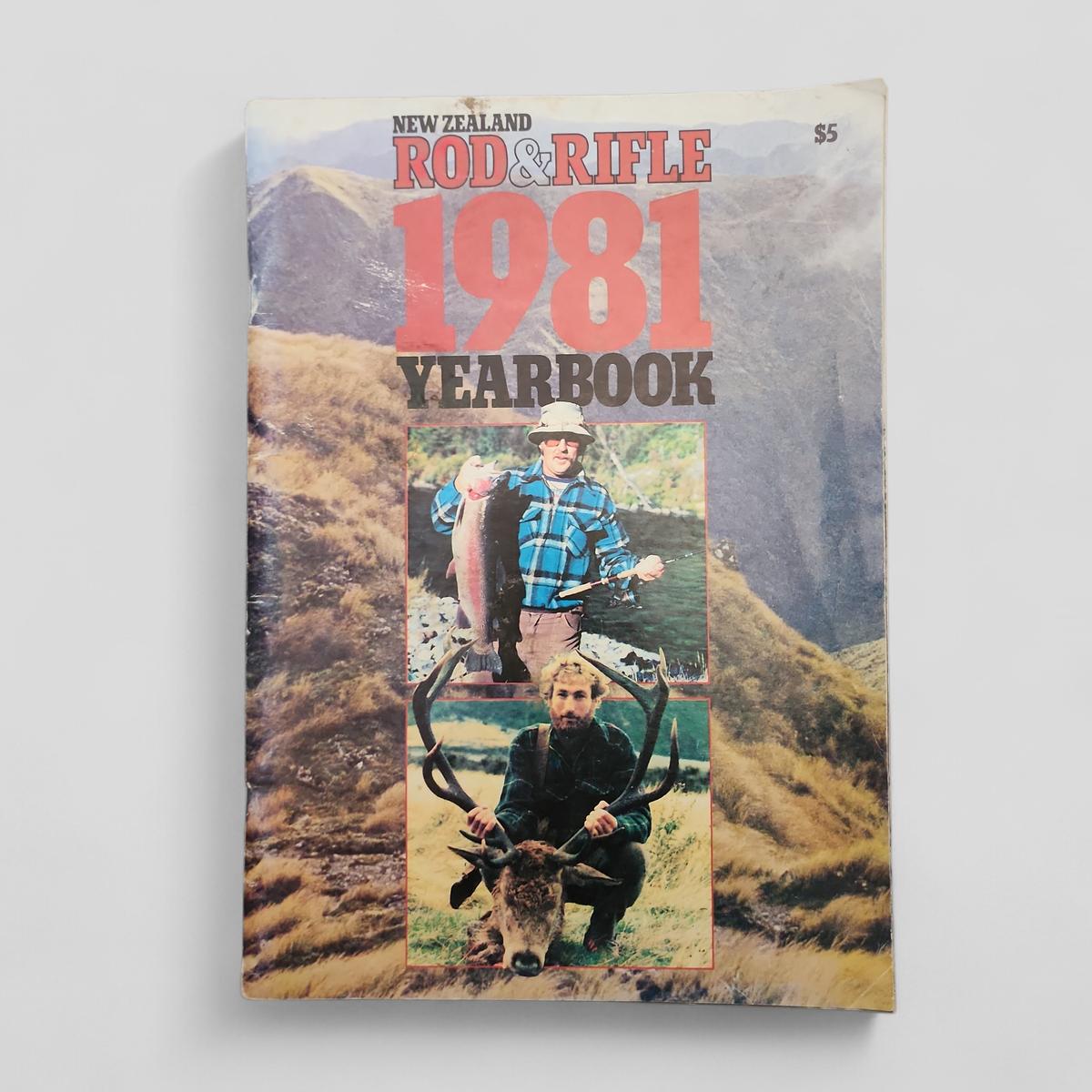New Zealand Rod & Rifle 1981 Yearbook - book cover