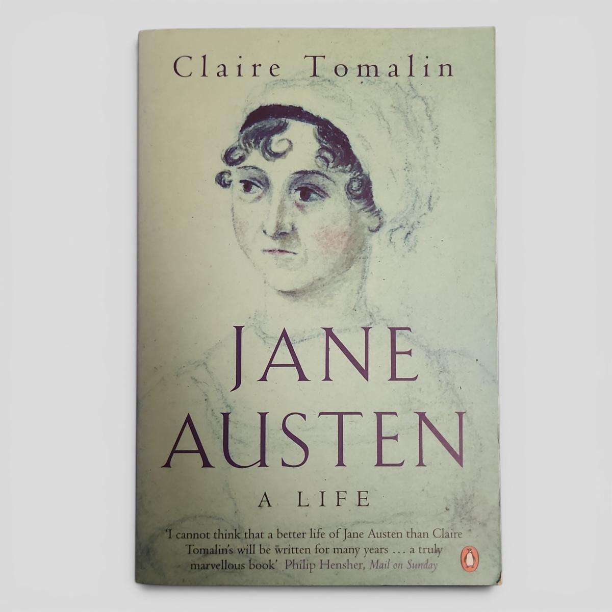 Jane Austen: A Life by Claire Tomalin - book cover