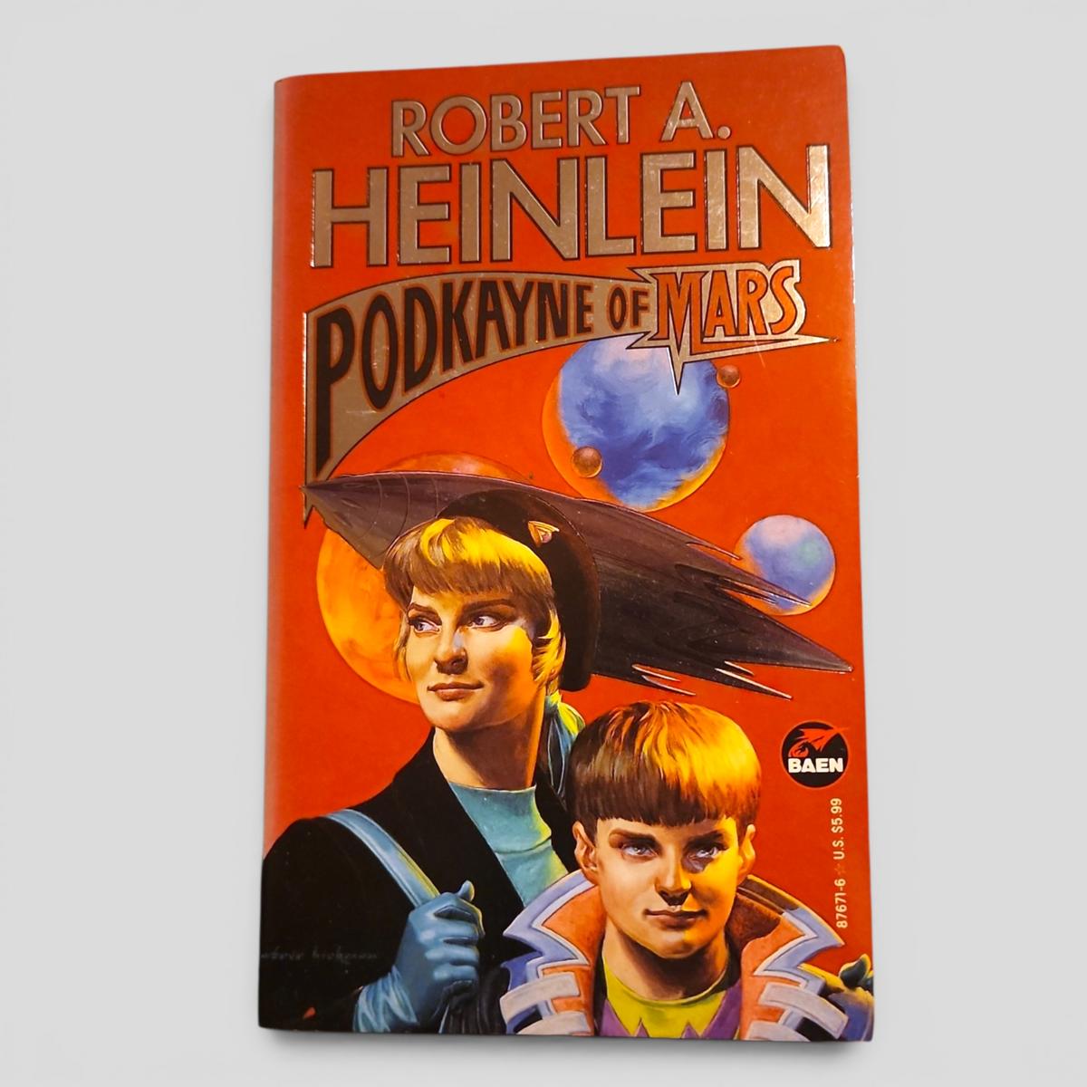 PODKAYNE OF MARS by ROBERT A. HEINLEIN - book cover