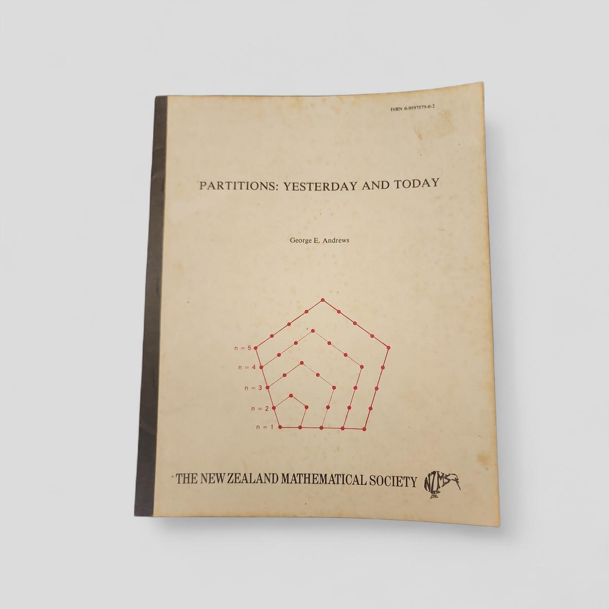 Partitions: Yesterday and Today by George E. Andrews - book cover