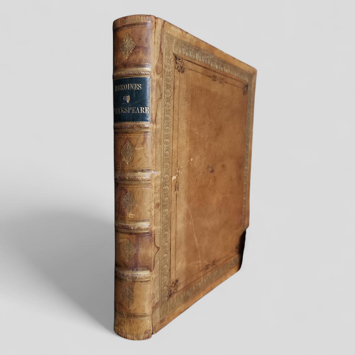 Heroines of Shakespeare - book cover