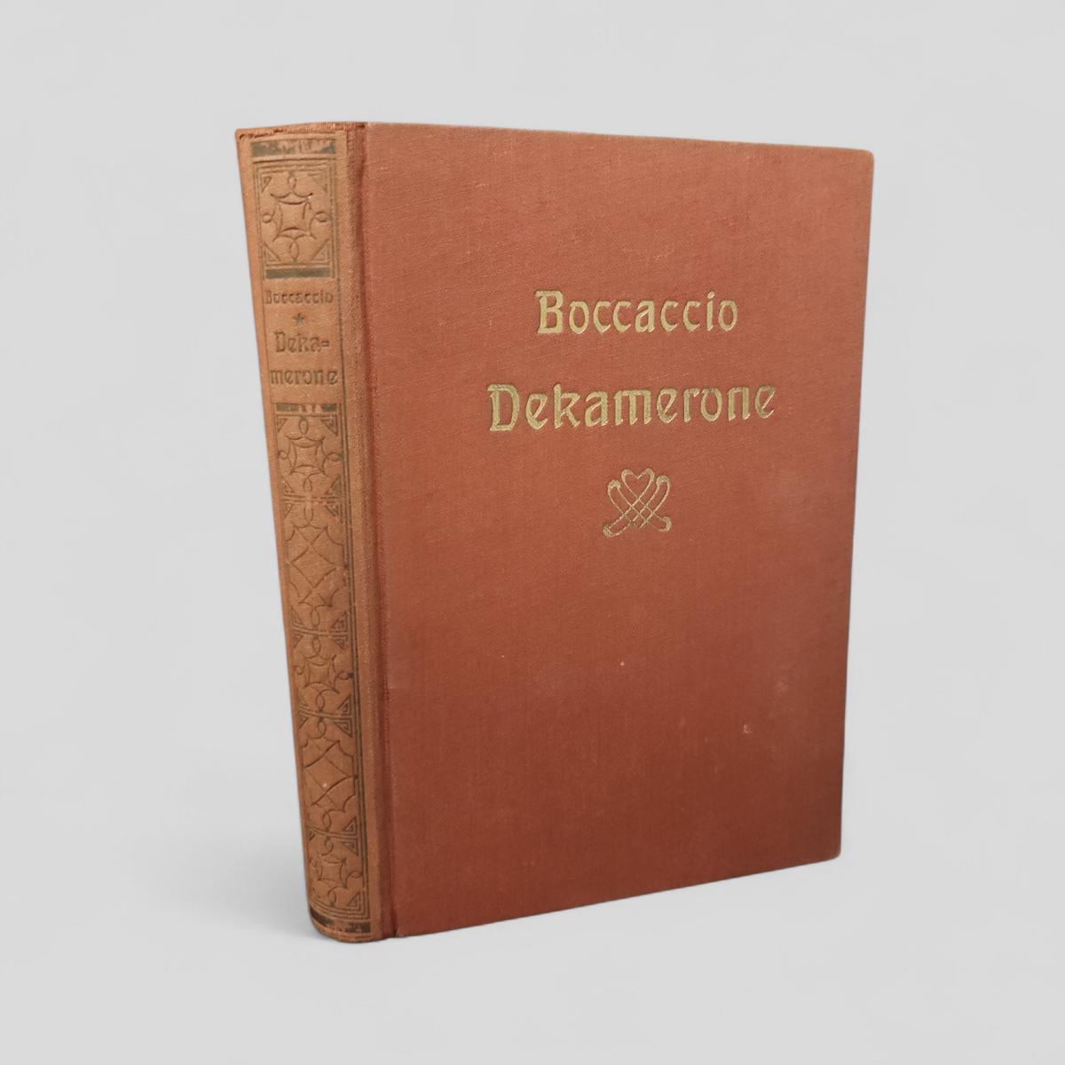 Dekamerone by Boccaccio - book cover