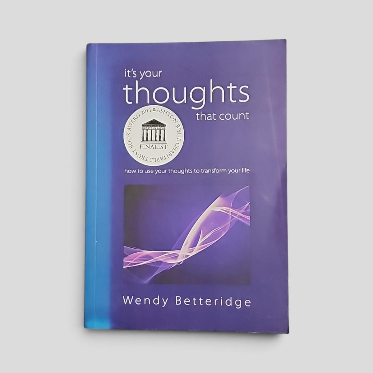 it's your thoughts that count by Wendy Betteridge - book cover