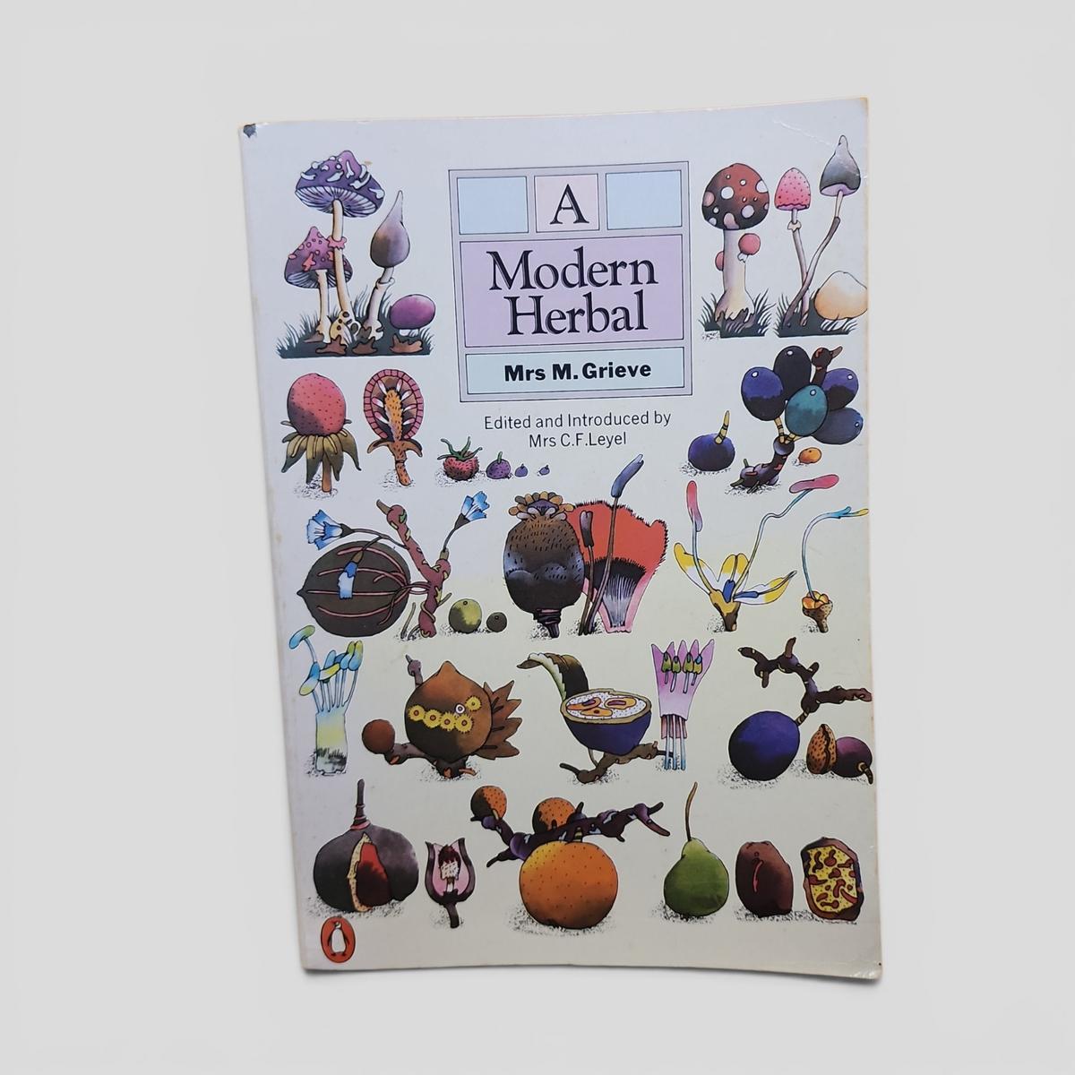 A Modern Herbal by Mrs M. Grieve - book cover