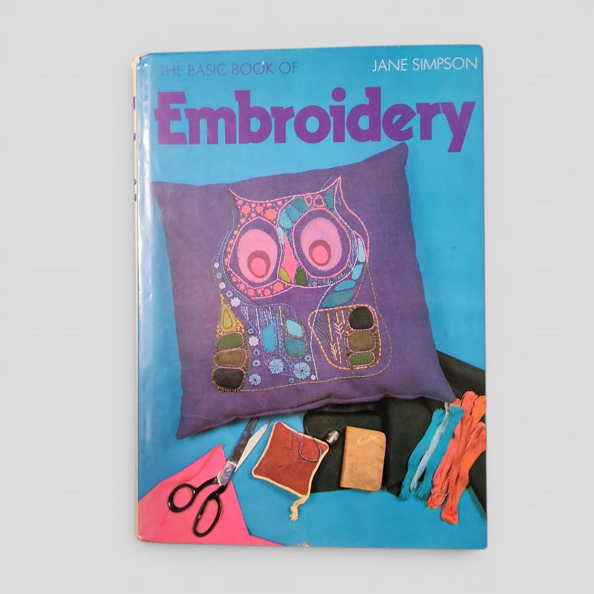 The Basic Book of Embroidery by Jane Simpson - book cover
