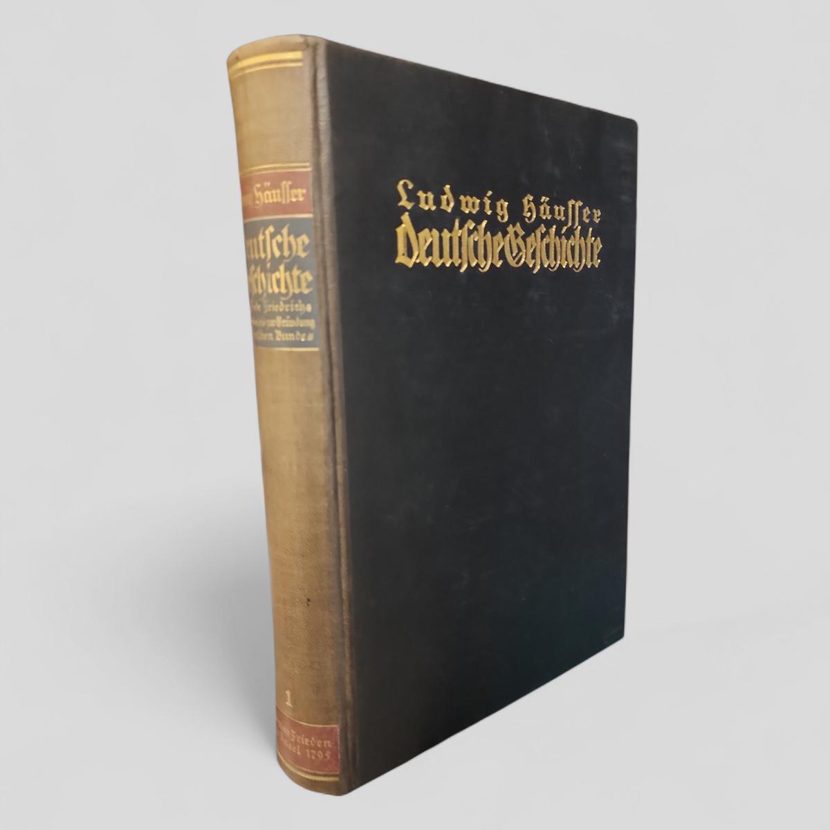 Deutsche Geschichte by Ludwig Häusser - book cover